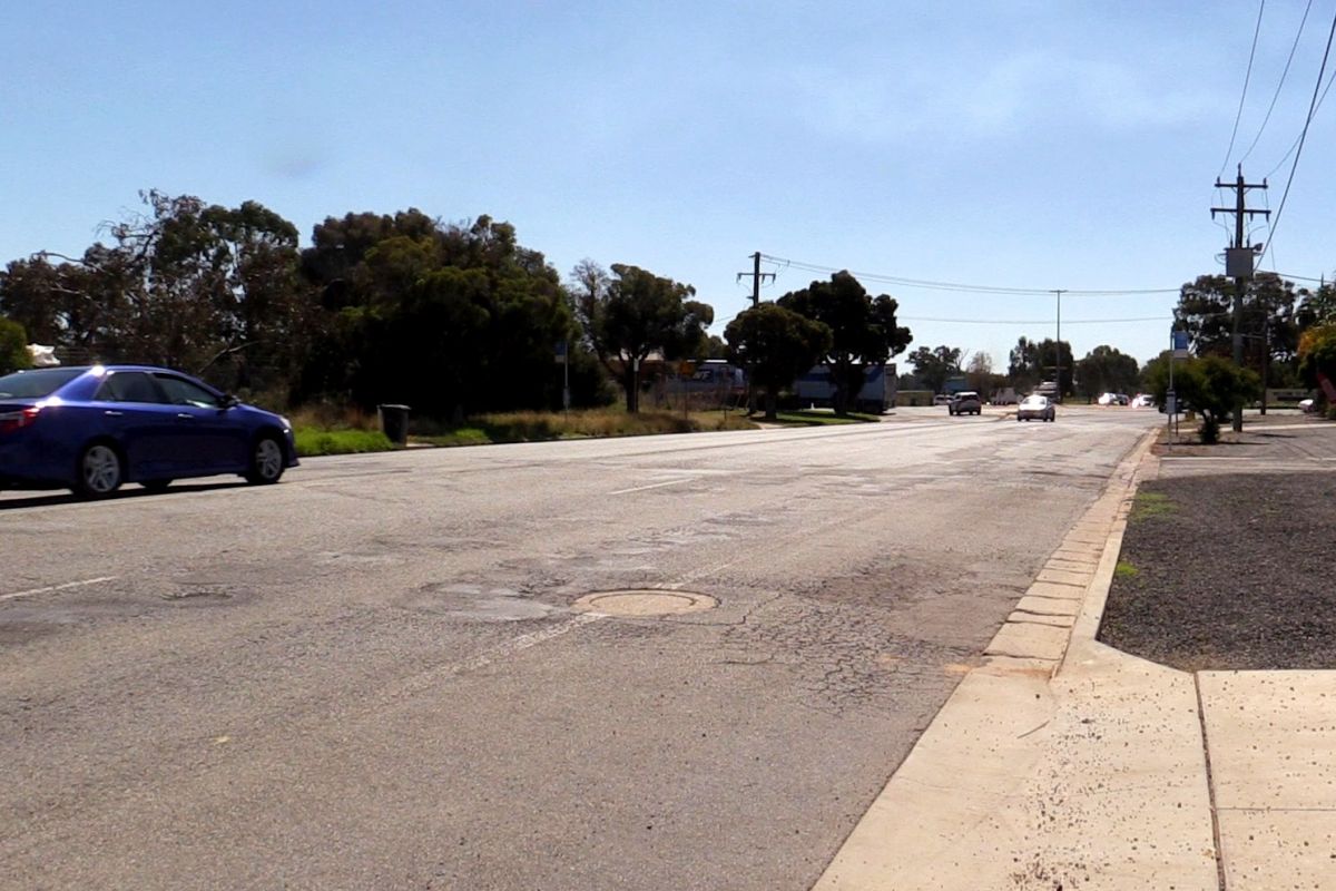 A road surface in need of renewal