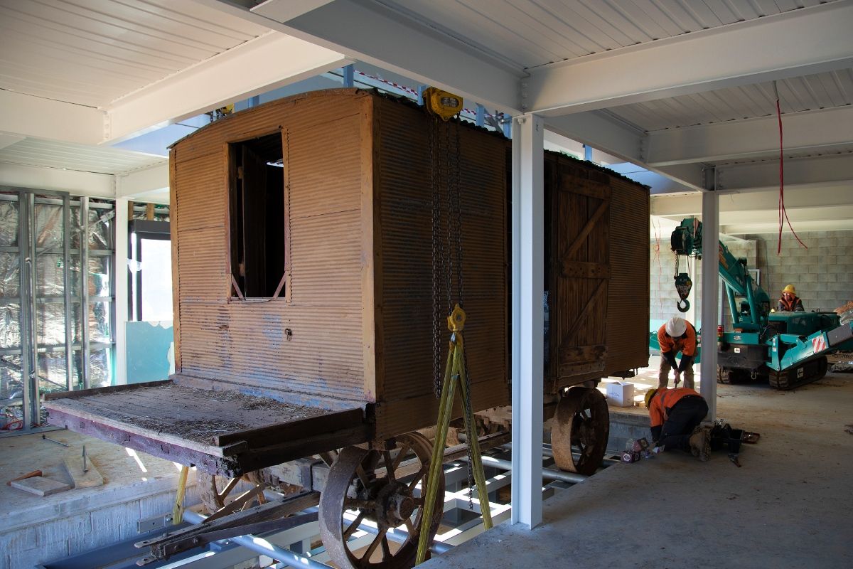 Cook's Galley being installed in new museum building