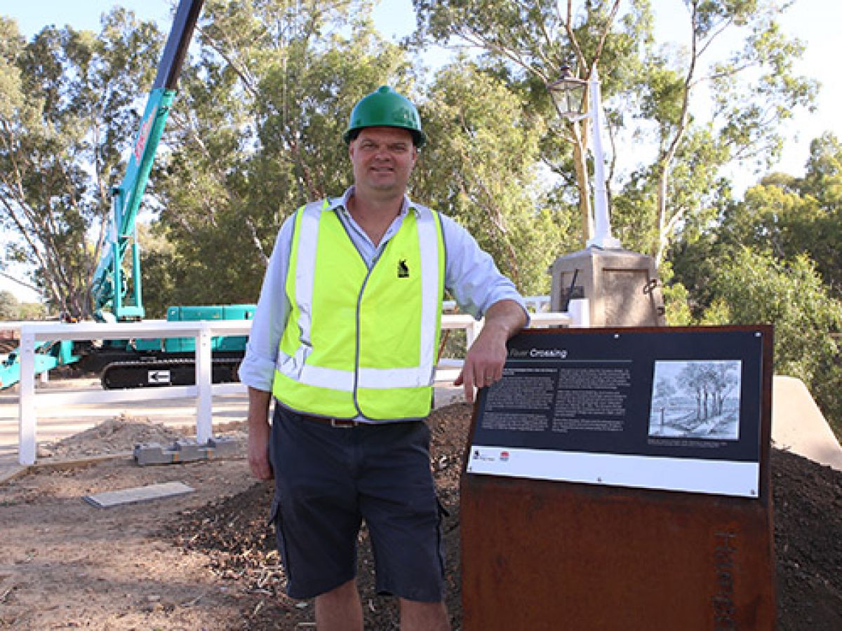 Wagga City Council Project Co-ordinator Adrian Inglis