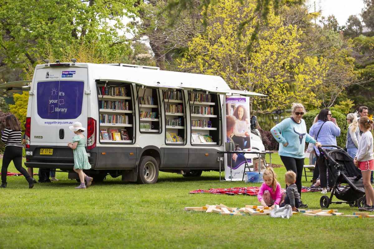 Wagga Wagga City Library and the Agile Library have a range of free events for our community this holiday period. Image courtesy of Tayla Martin.