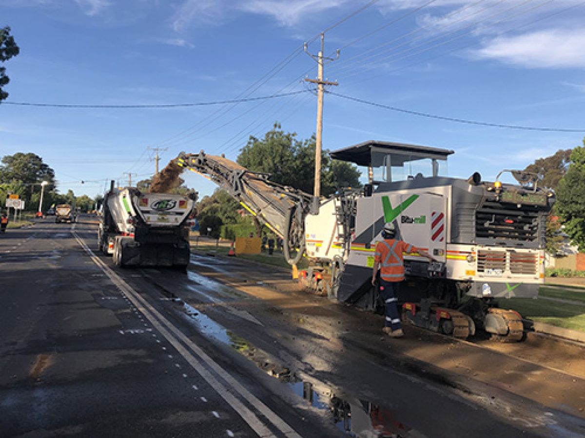 Lake Albert Roadworks