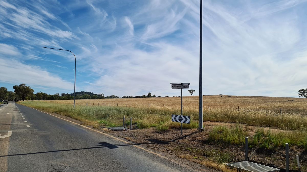 Paddock, road, road sign