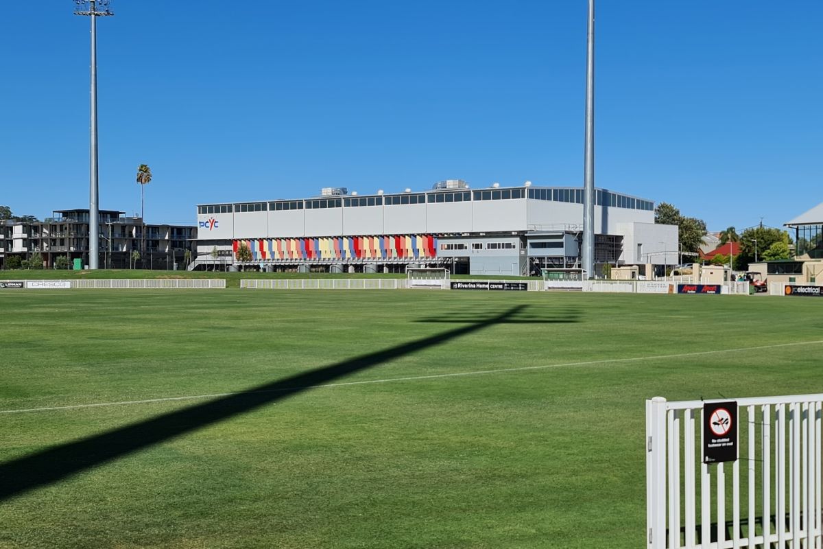  Robertson Oval at Bolton Park, February 2025. 