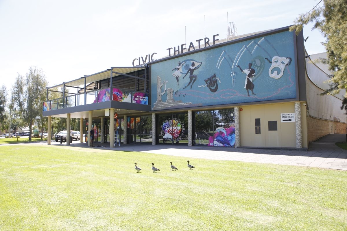 Wagga Wagga Civic Theatre's refurbished balcony.