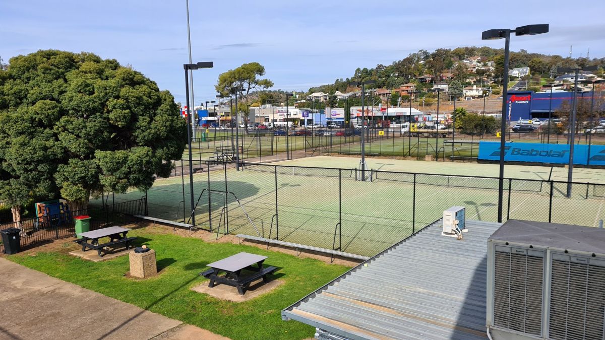 Tennis courts