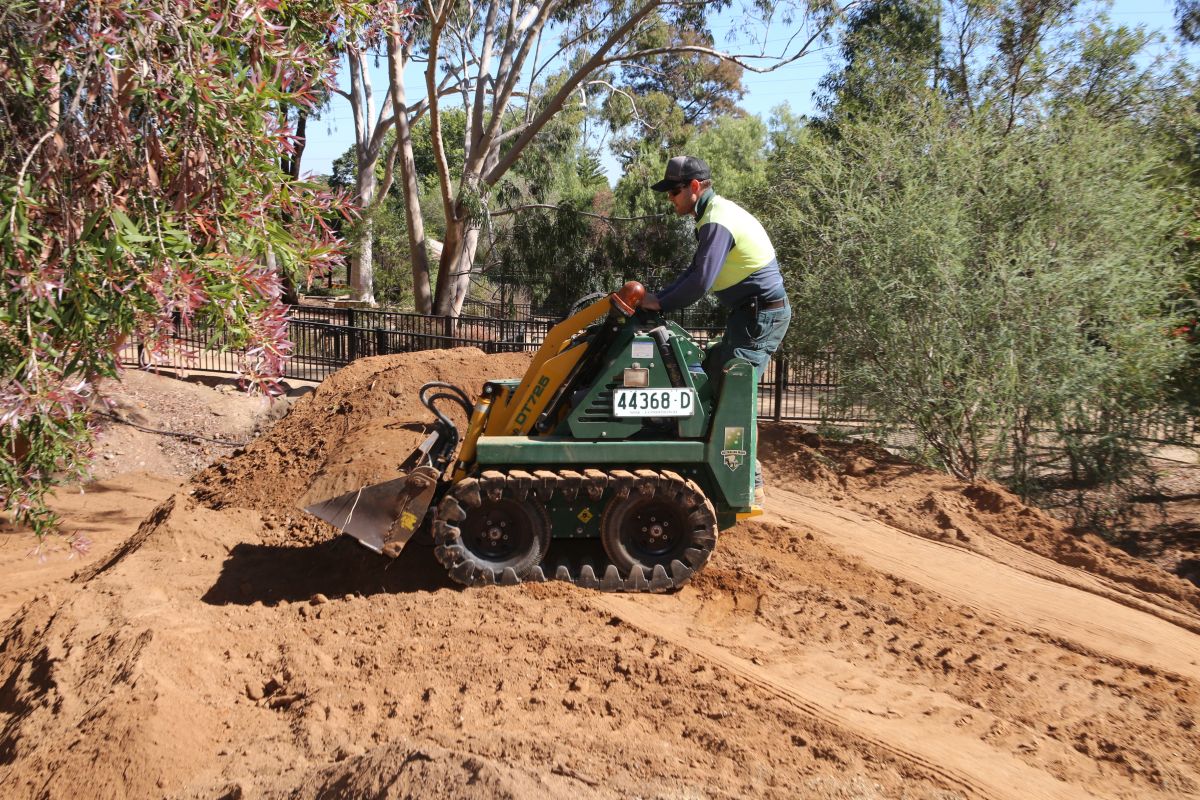 Improvement works on site at Wagga Botanic Gardens Zoo & Aviary