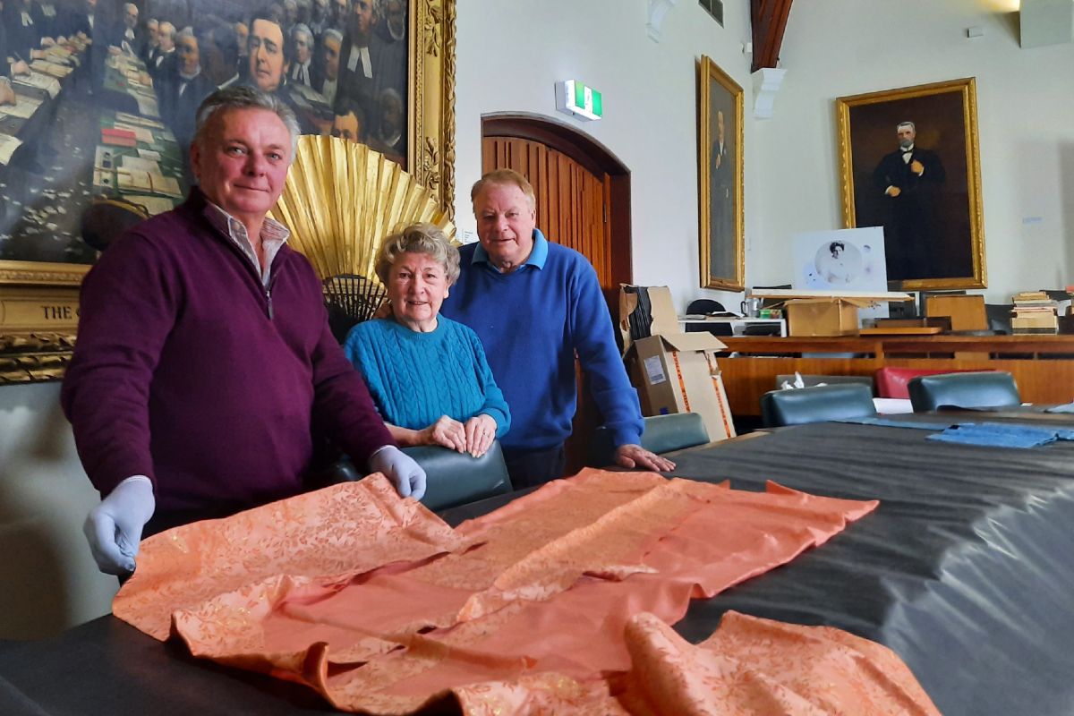 Geisha costume donated by Louise & Dennis Blackett to Museum of Riverina