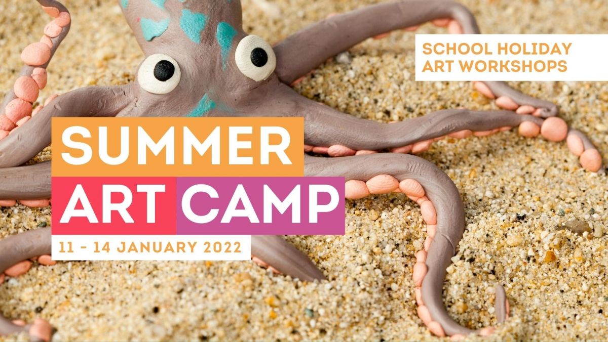 Graphic of art camp