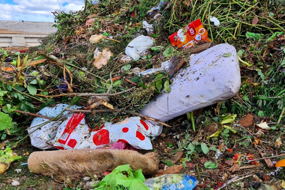 Manchester and plastic dumped with FOGO waste