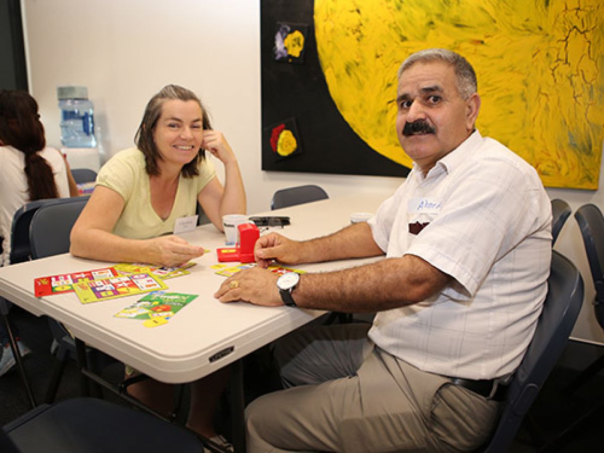 Christina Reid and Ahmed Qasim